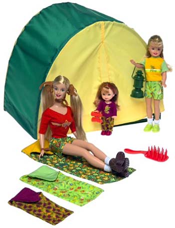 Barbie Let's Camp Giftset
