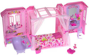 barbie magical house