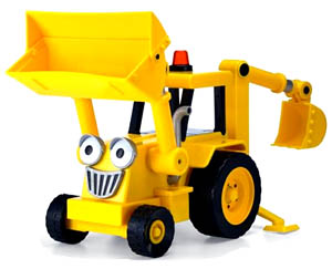 bob the builder digger toy