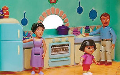 dora doll house