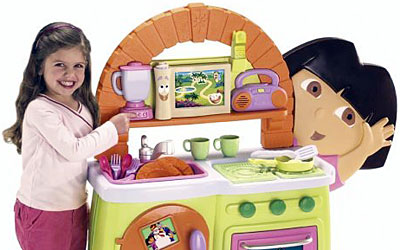 dora the explorer toy kitchen