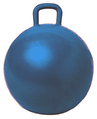 bouncing ball with handle