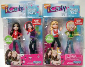 iCarly Fashion Switch Figures