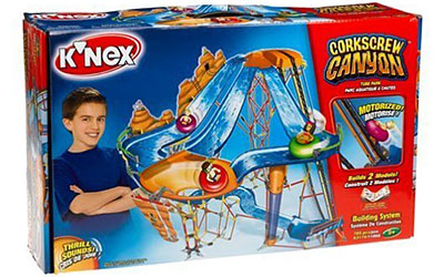 Knex cheap corkscrew canyon