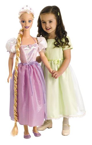 My Size Rapunzel Barbie