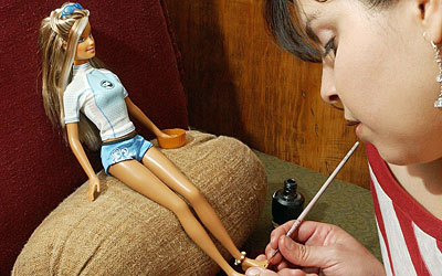 Pedicure Barbie