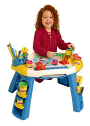 Playdough Creativity Table