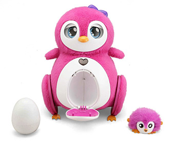 Penbo penguin with baby inside