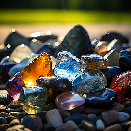 Tumbled Rocks