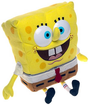 life size spongebob plush