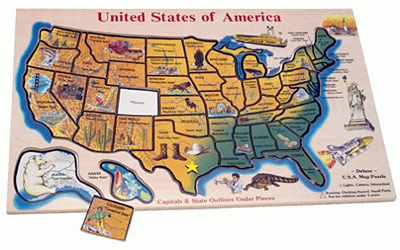 USA Map Puzzle